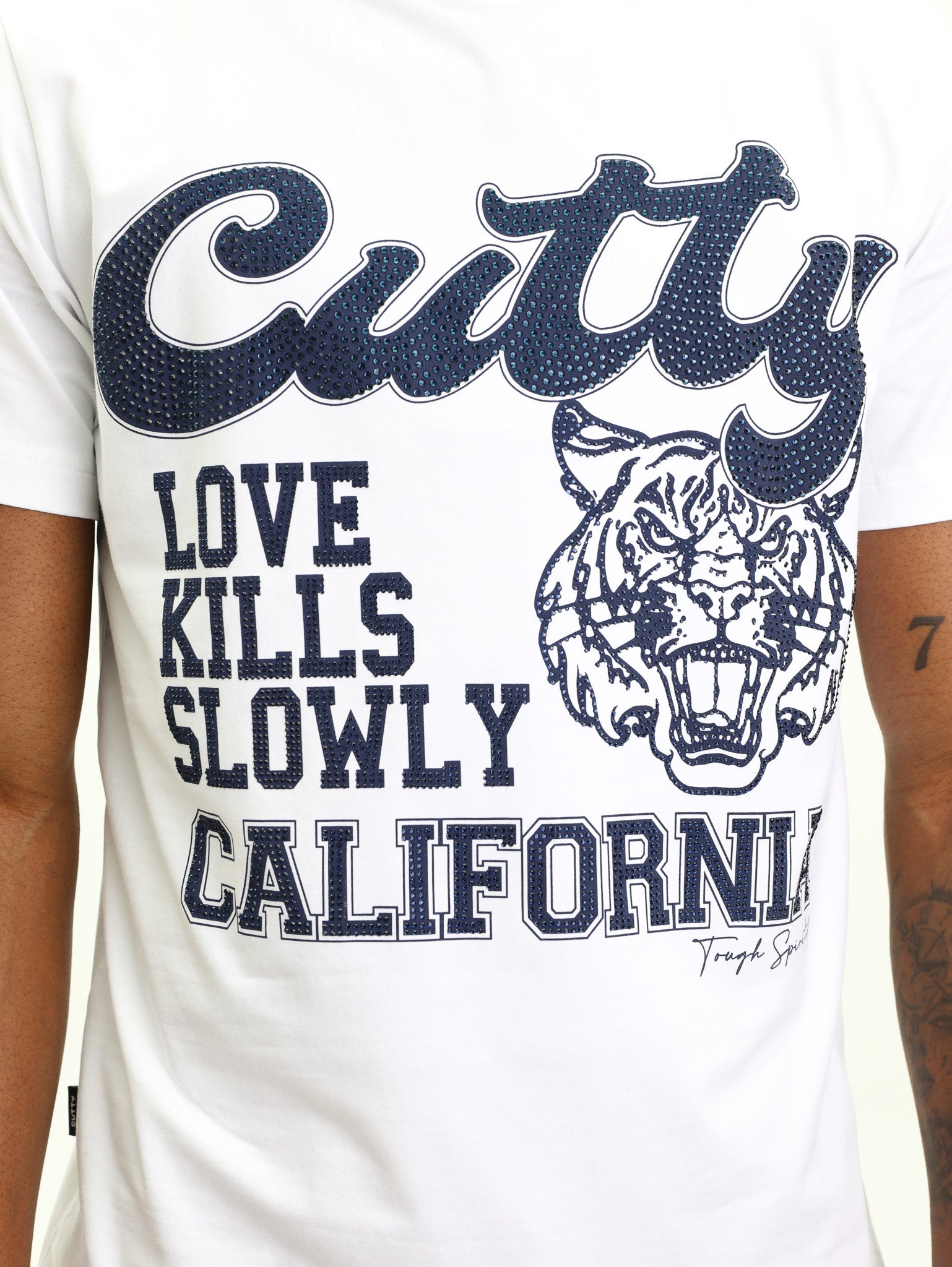 Cutty T-Shirt Love Kills Slowly White